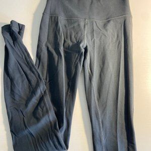 Gray Lulu Lemon Align Leggings